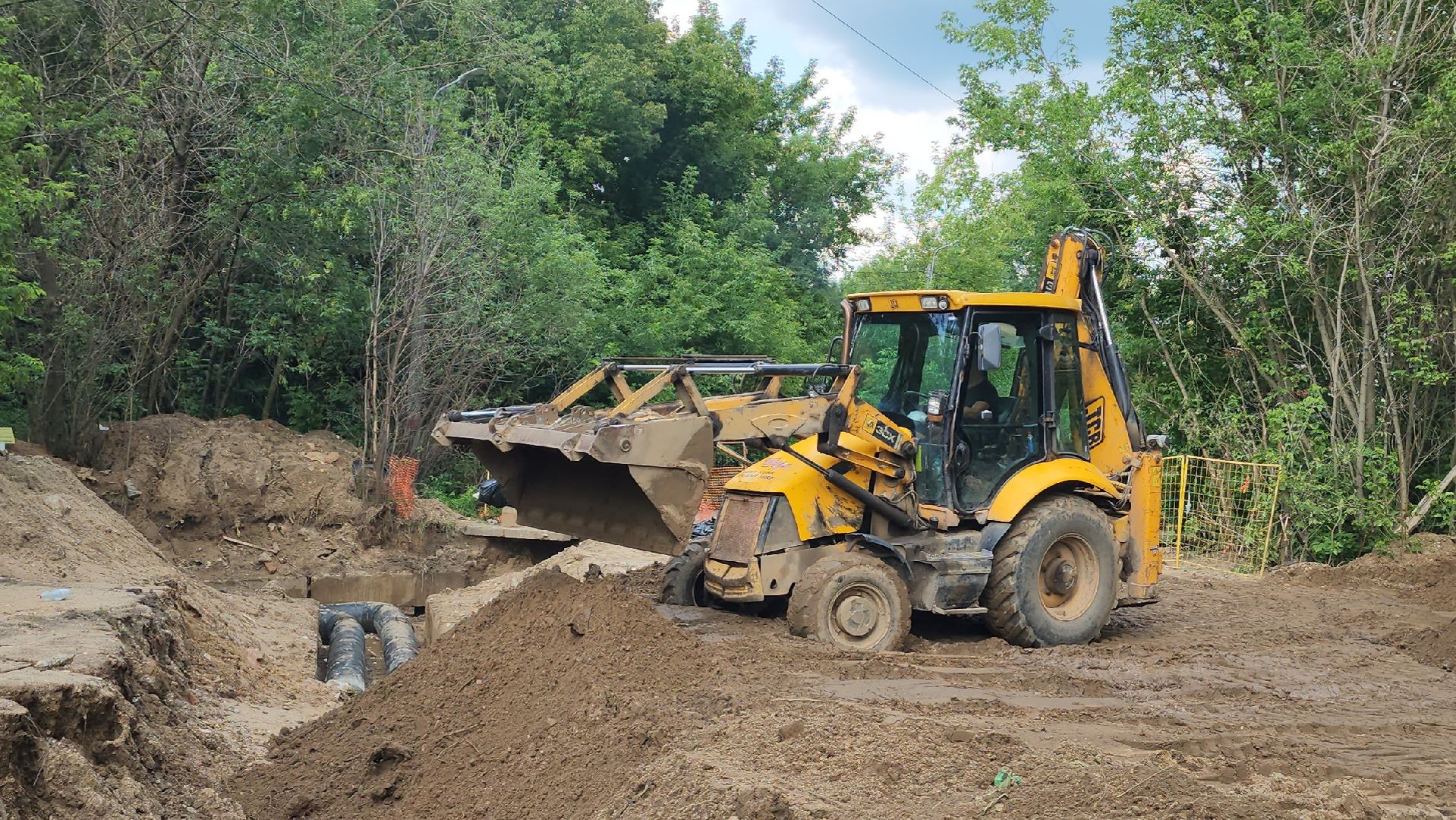 жкх, теплотрасса, тепловые сети, Каперемонт теплосети, лосино-петровский,