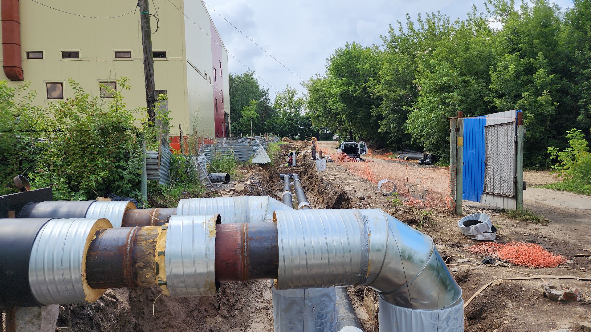 жкх, теплотрасса, тепловые сети, Каперемонт теплосети, лосино-петровский,