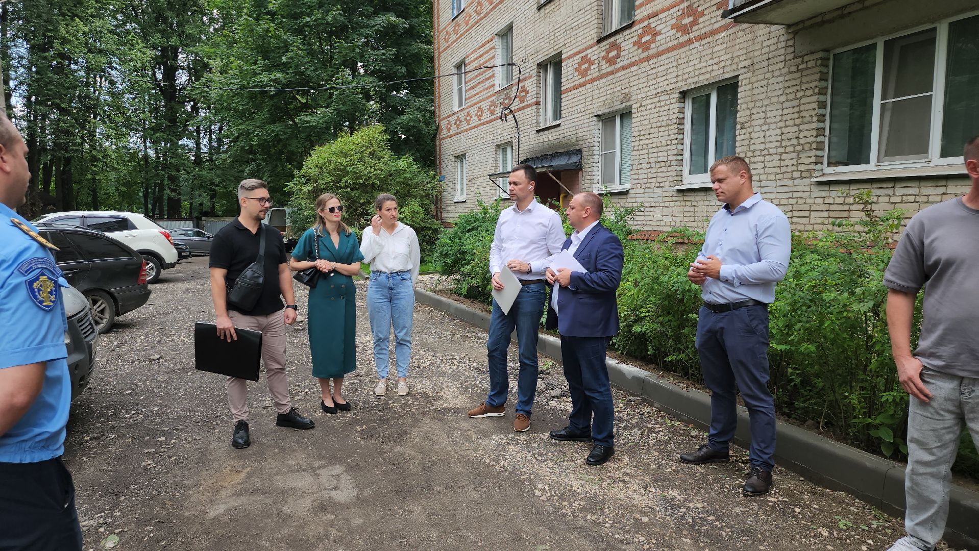 щёлково, благоустройство двора, новая площадка,