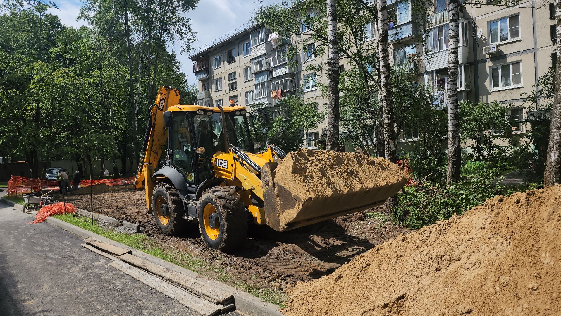 щёлково, благоустройство дворов, новая детская площадка,