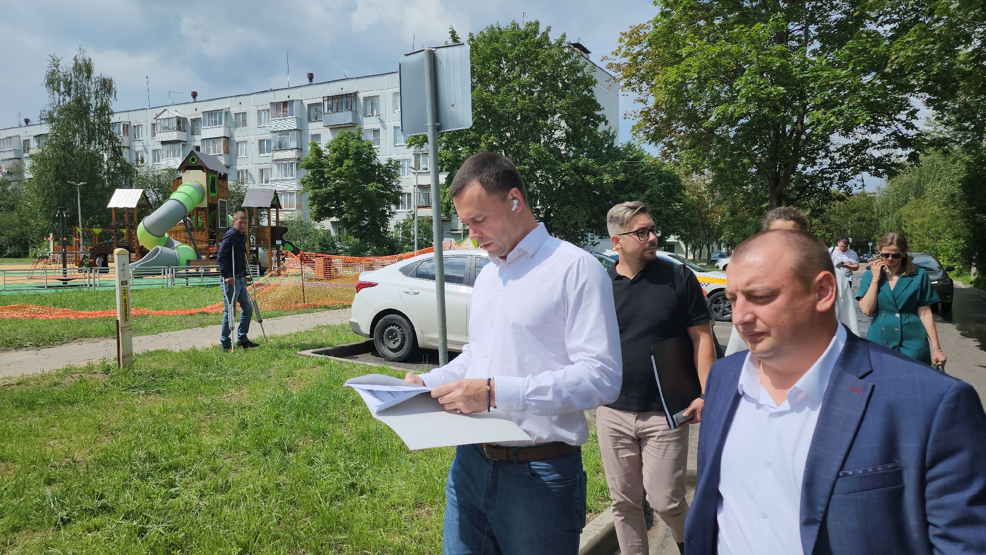 щёлково, благоустройство дворов, новая детская площадка,