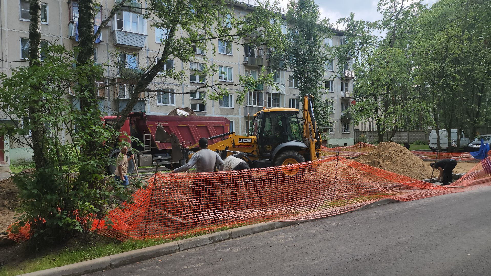 щёлково, благоустройство дворов, новая детская площадка,