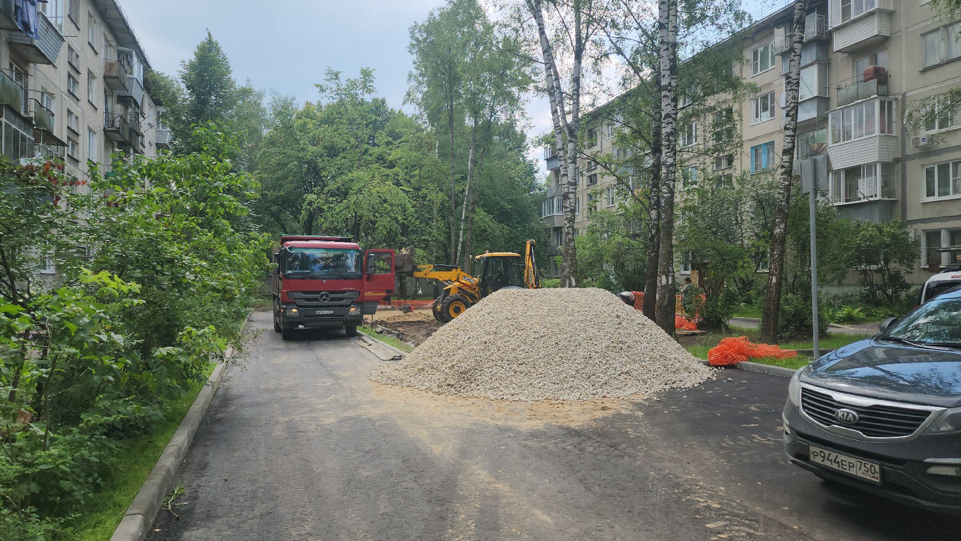 щёлково, благоустройство дворов, новая детская площадка,