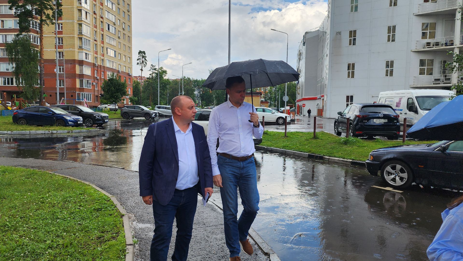 щёлково, новый асфальт, благоустройство дворов,