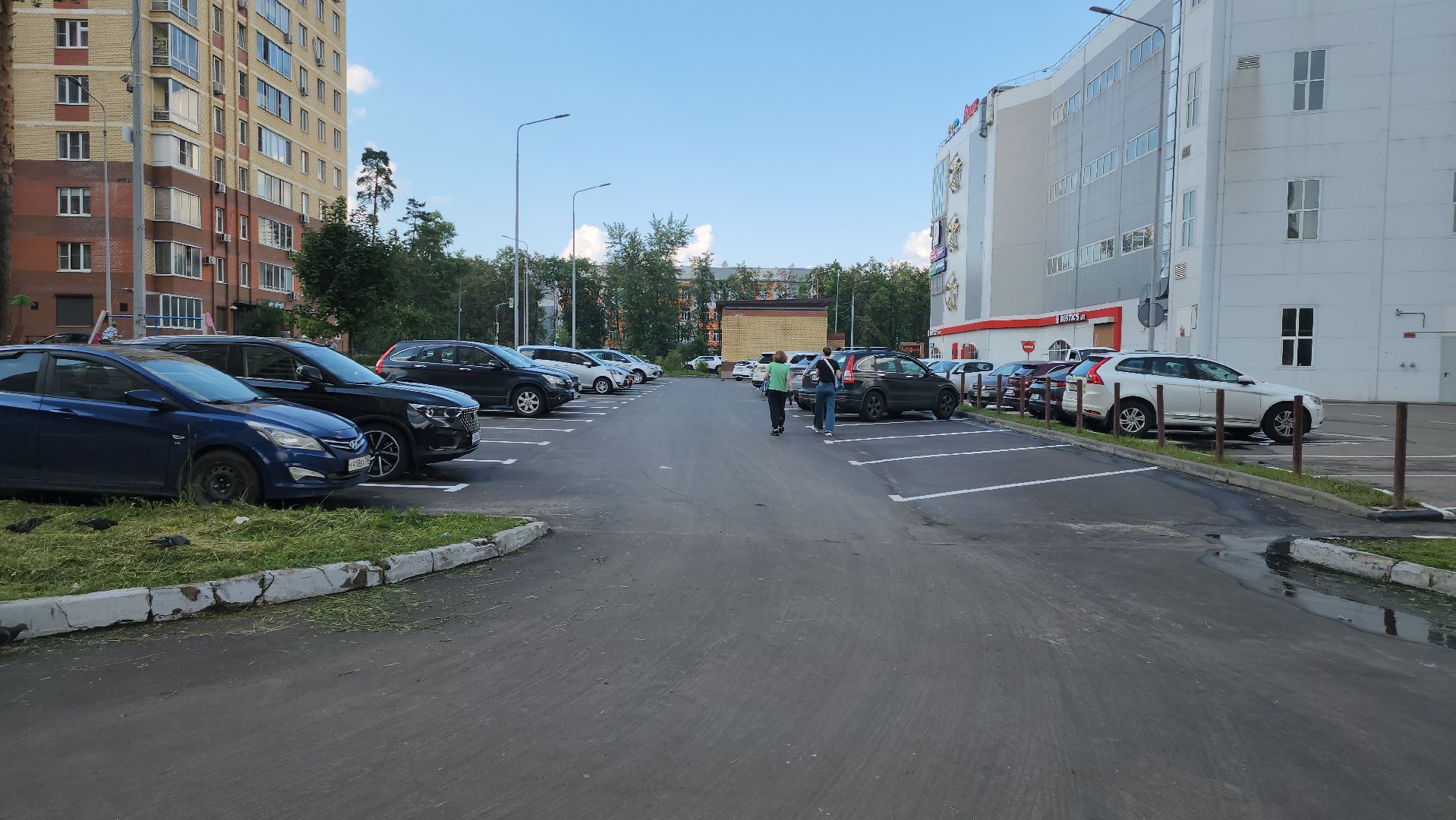 щёлково, новый асфальт, благоустройство дворов,