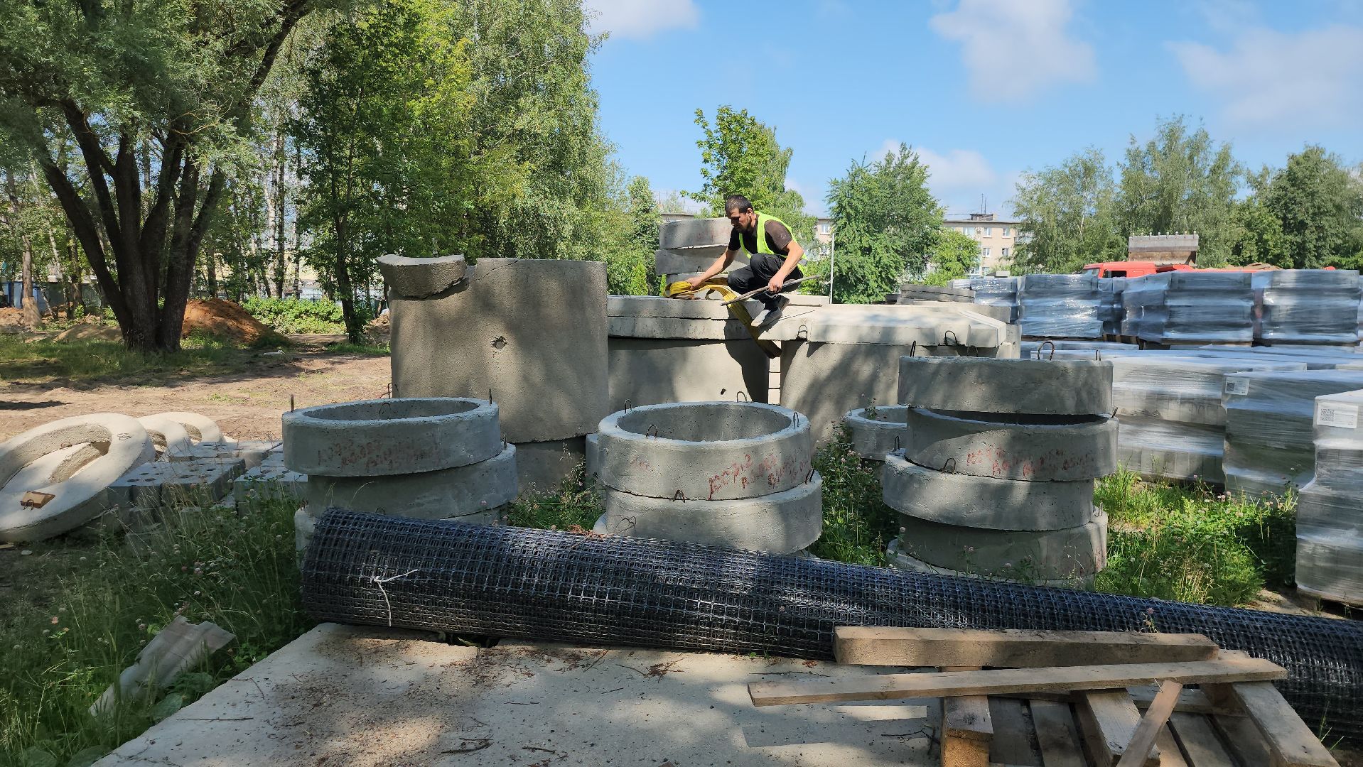 серпухов, подмосковье, реконструкция парка, парк питомник,