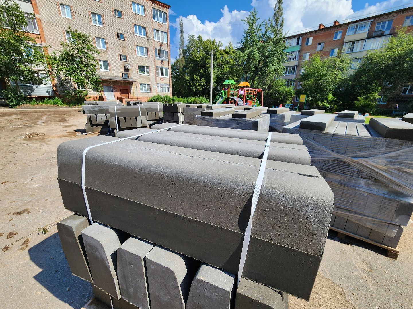 пушкинский городской округ, красноармейск, благоустройство дворов, Благоустройство ,