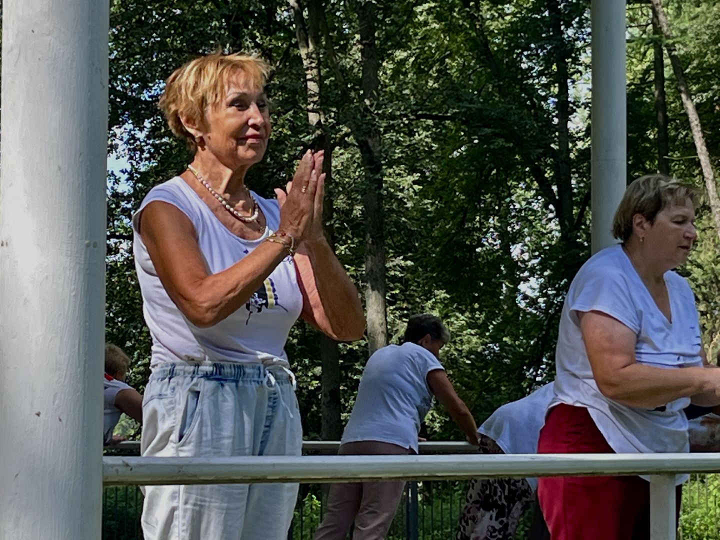 наро-фоминск, зарядка в парке, центральный парк наро-фоминска,тренировки на свежем воздухе,