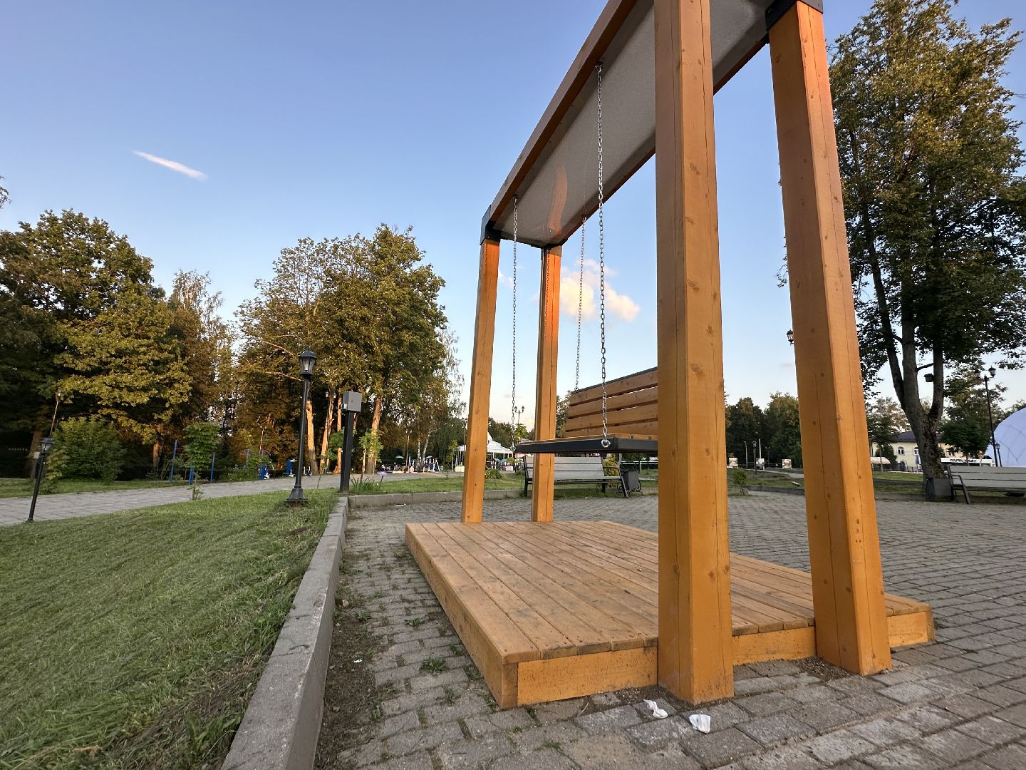 хотьково, сергиево-посадский городской округ, парк покровский, благоуствойство,