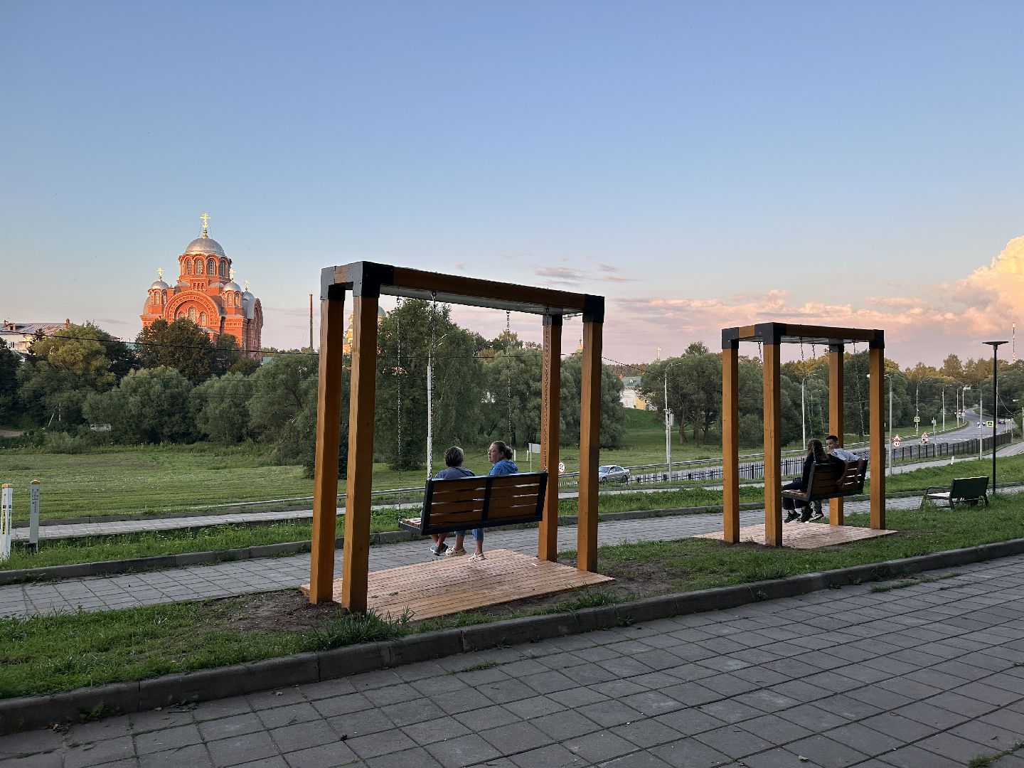 хотьково, сергиево-посадский городской округ, парк покровский, благоуствойство,