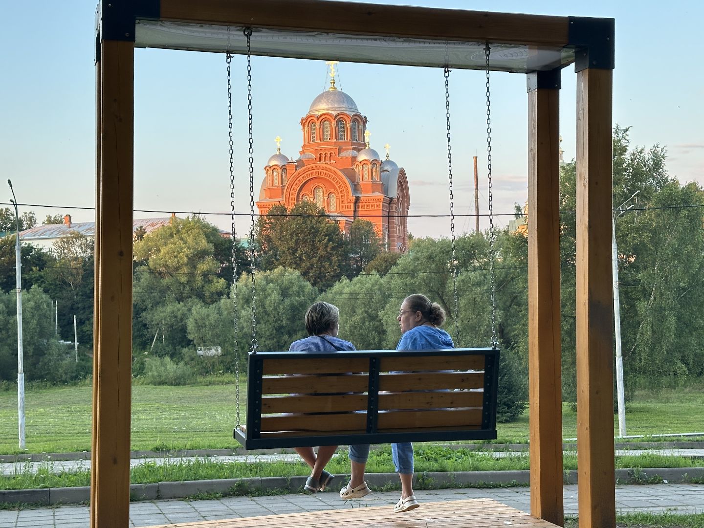 хотьково, сергиево-посадский городской округ, парк покровский, благоуствойство,