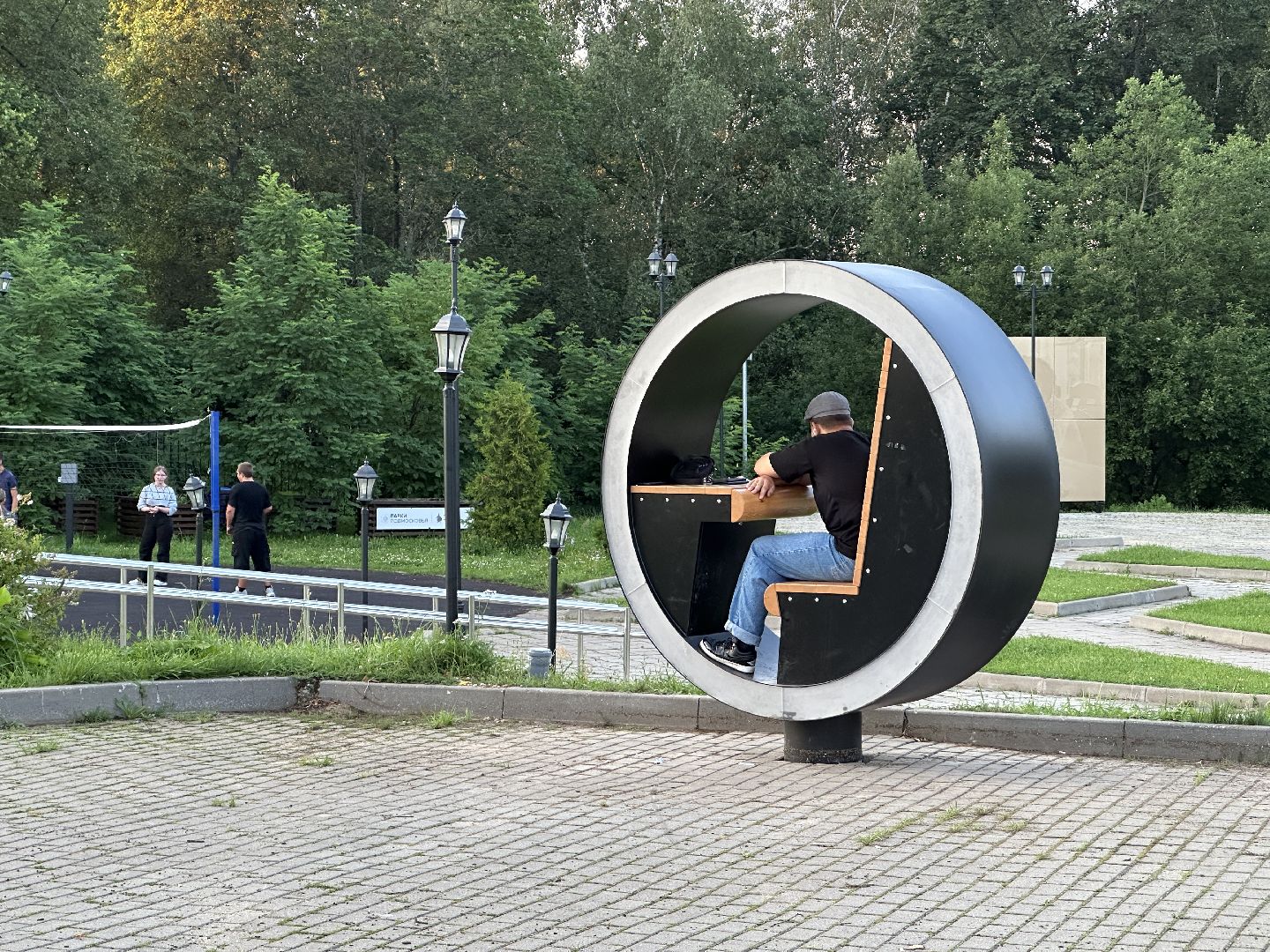 хотьково, сергиево-посадский городской округ, парк покровский, благоуствойство,
