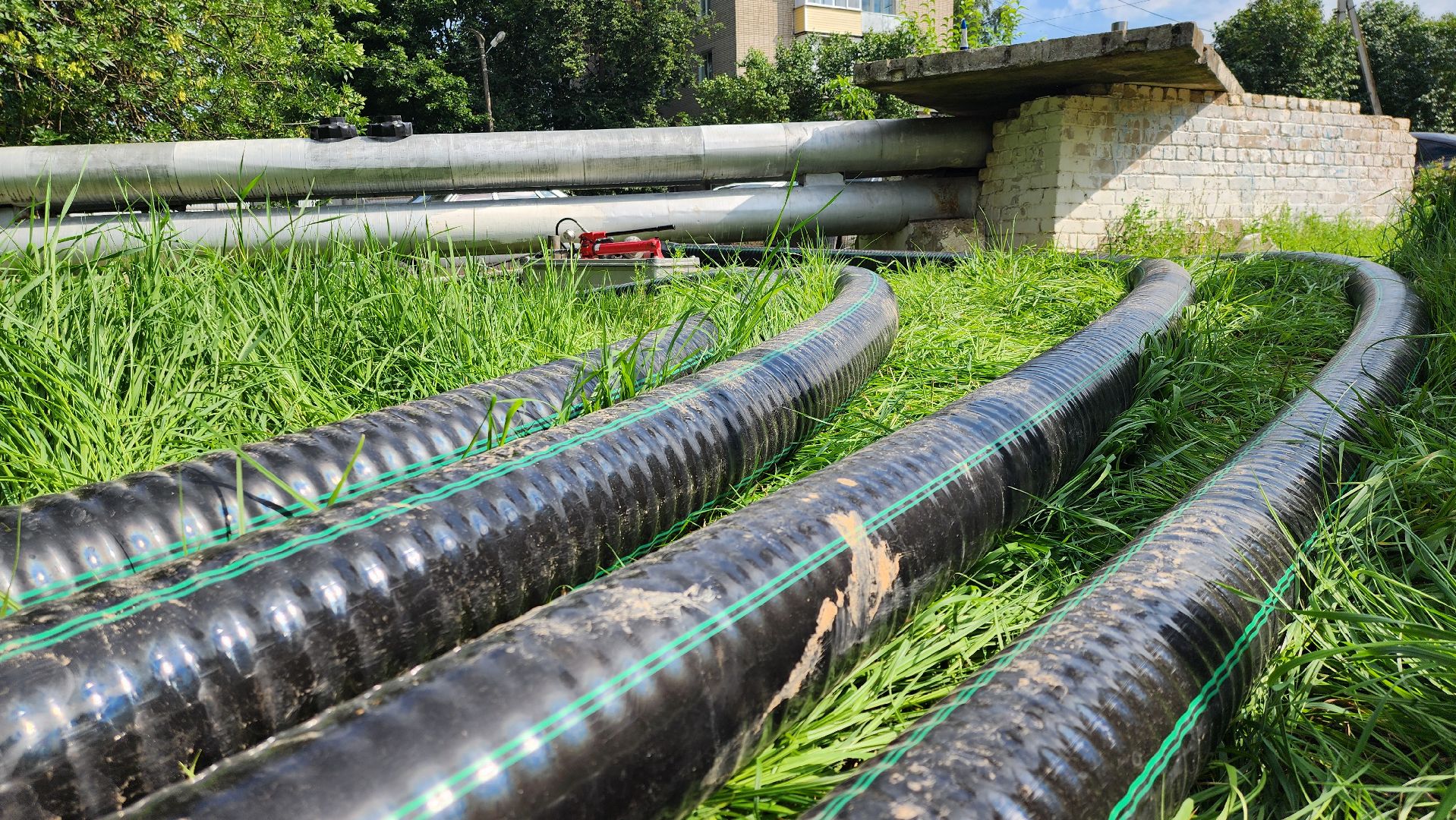 Руза , Тучково, Жкх, Замена труб,