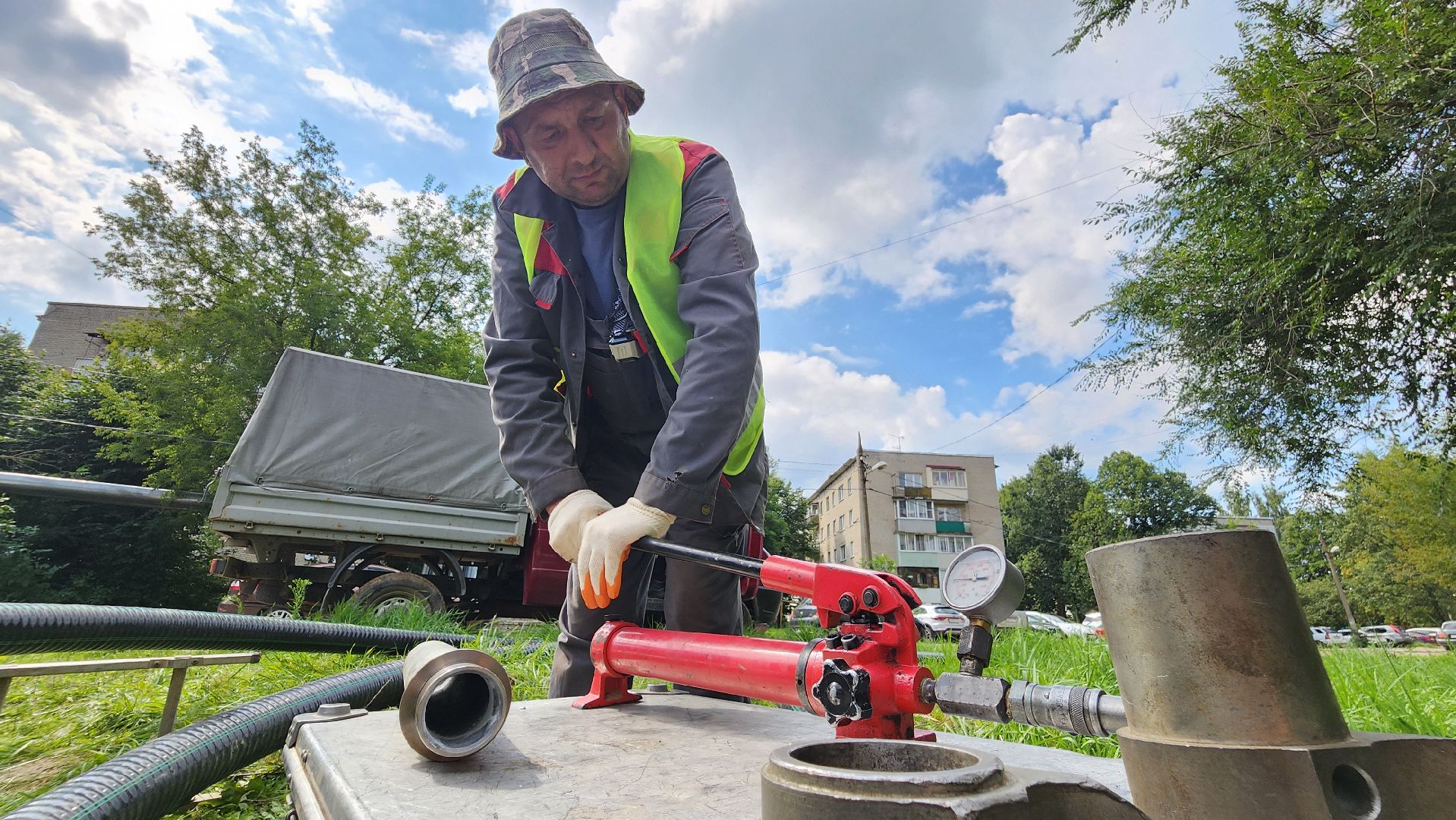 Руза , Тучково, Жкх, Замена труб,