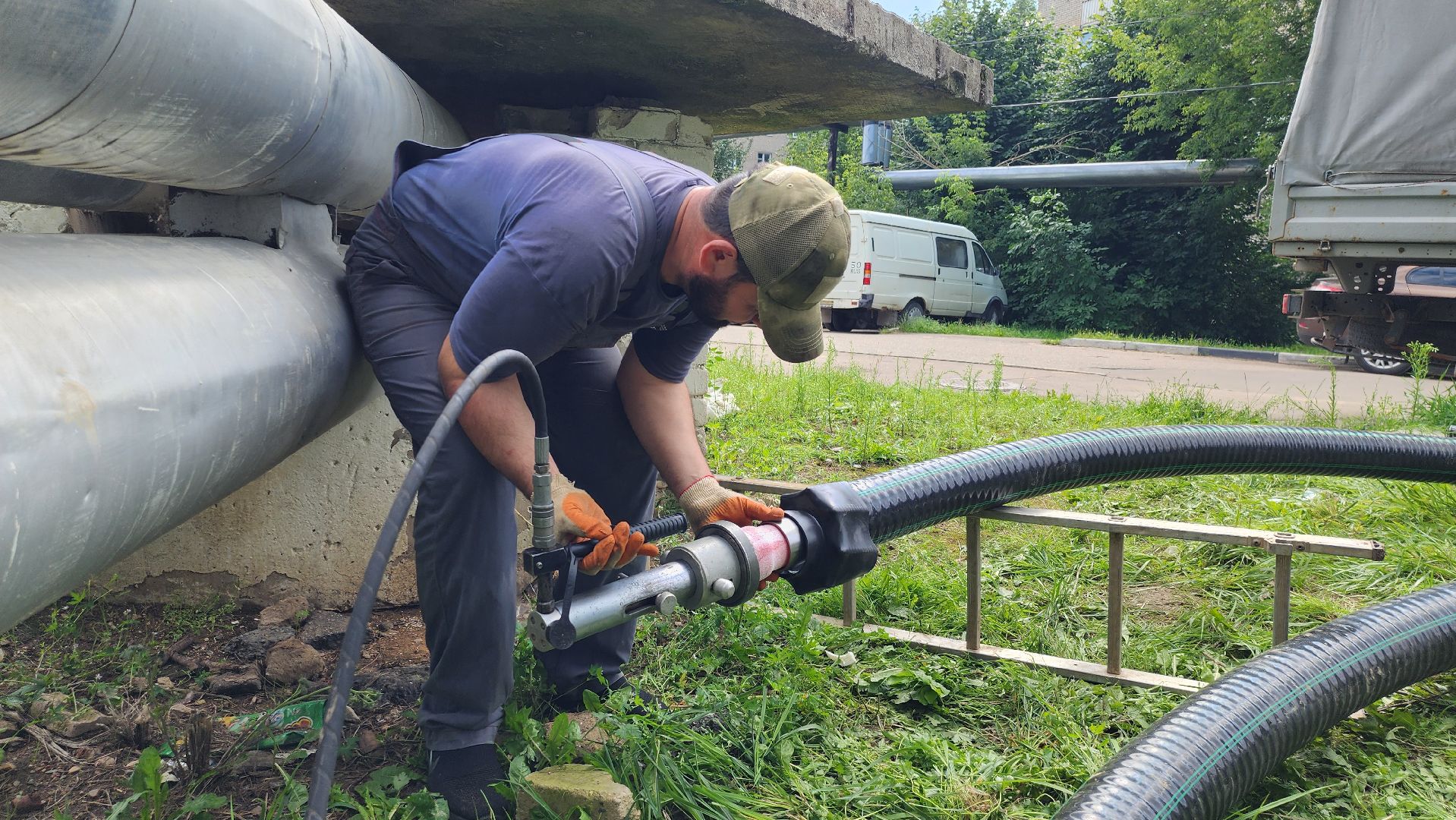 Руза , Тучково, Жкх, Замена труб,