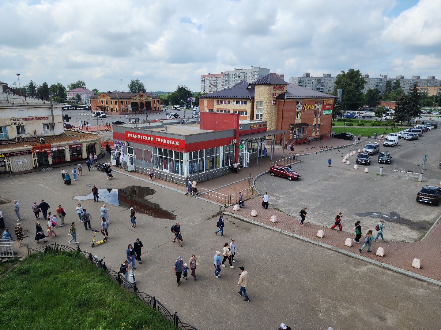 ремонт привокзальной площади , орехово-зуево,