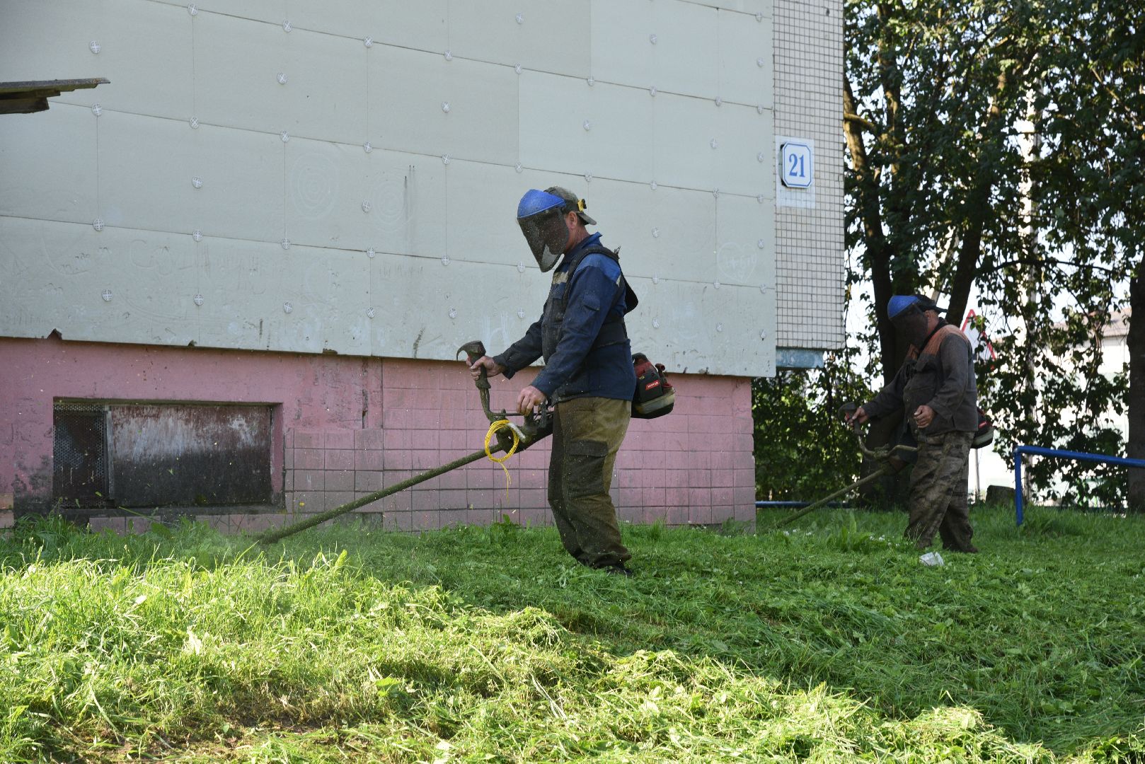 лотошино, добродел, окос травы, благоустройство, обращения жителей,