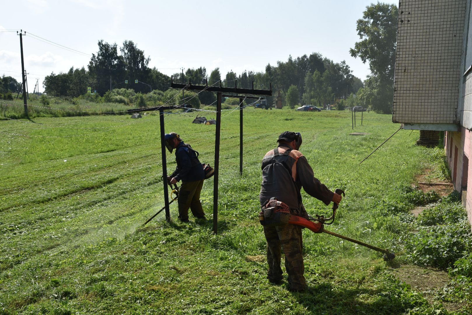 лотошино, добродел, окос травы, благоустройство, обращения жителей,