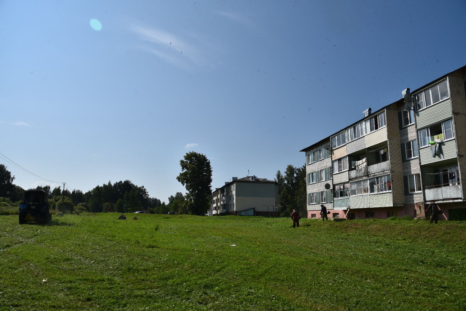 лотошино, добродел, окос травы, благоустройство, обращения жителей,