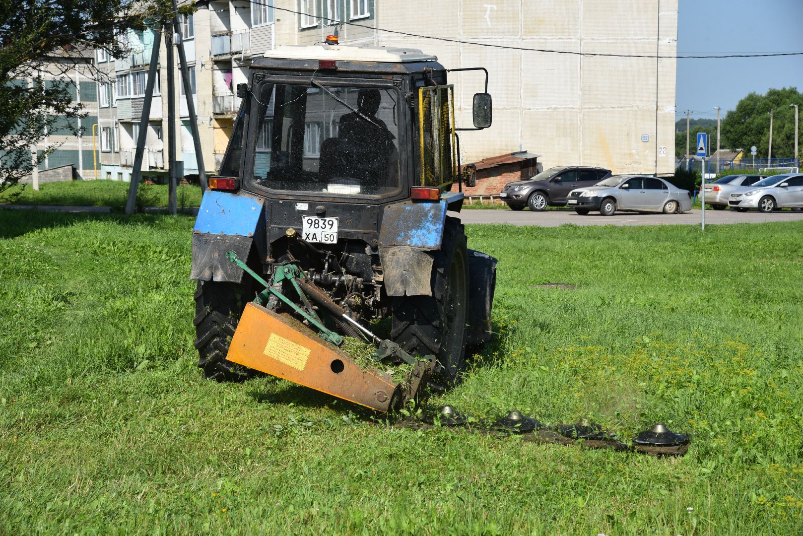 лотошино, добродел, окос травы, благоустройство, обращения жителей,