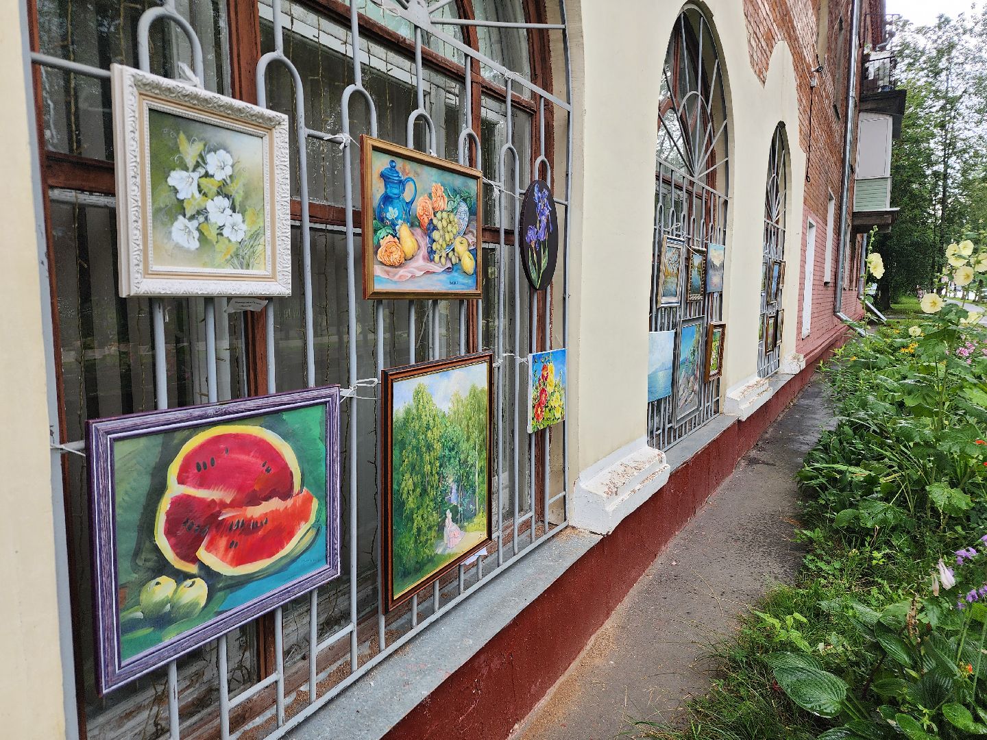 фрязино, культурный центр, вернисаж, живопись, художественная выставка,