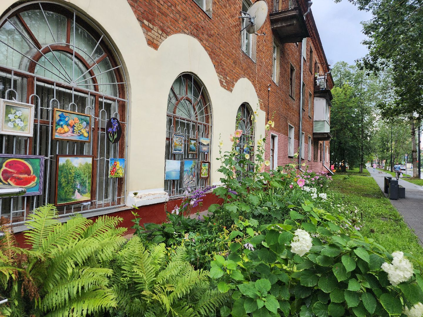 фрязино, культурный центр, вернисаж, живопись, художественная выставка,