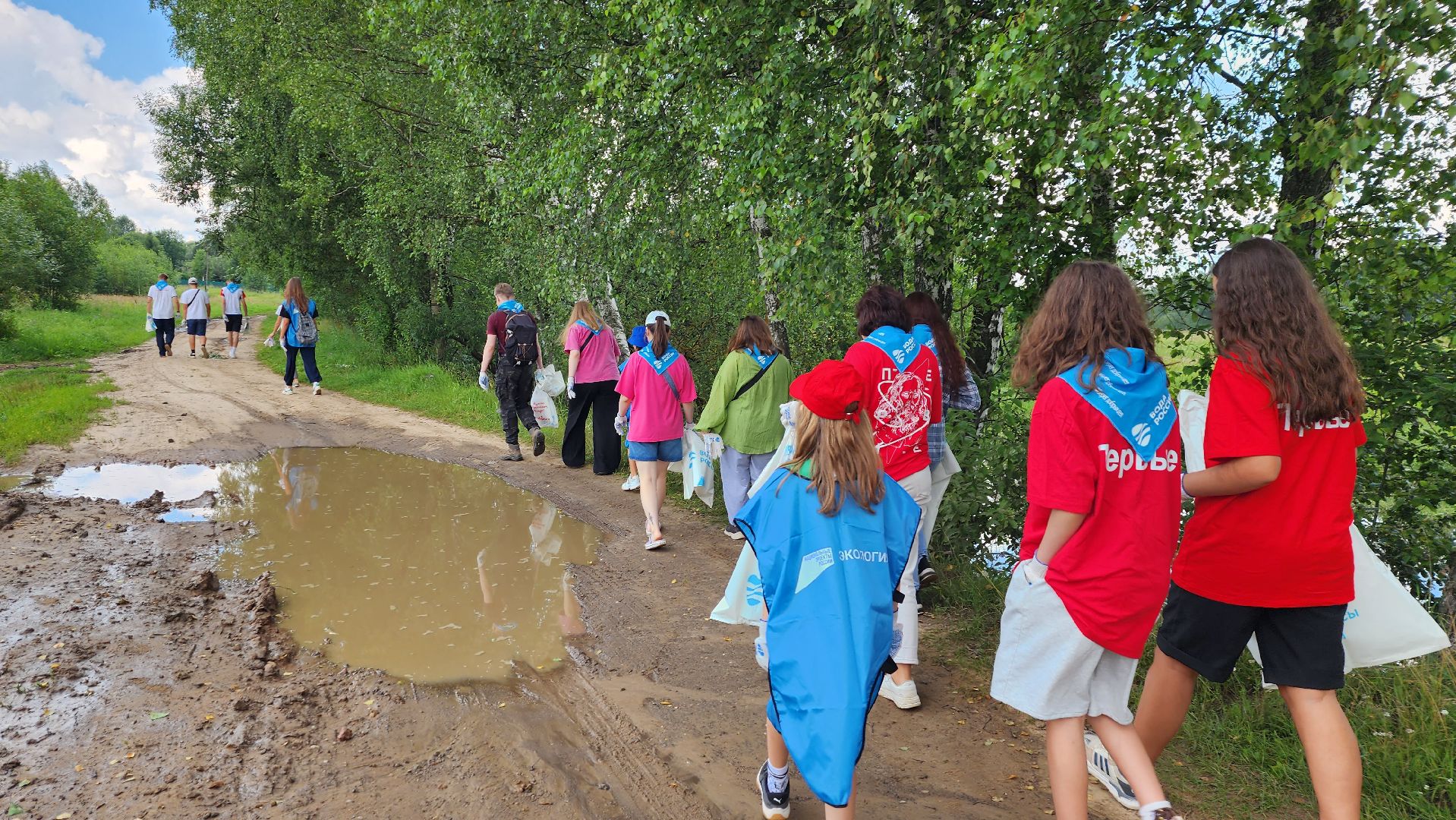 истра, вода россии, очистка берега,