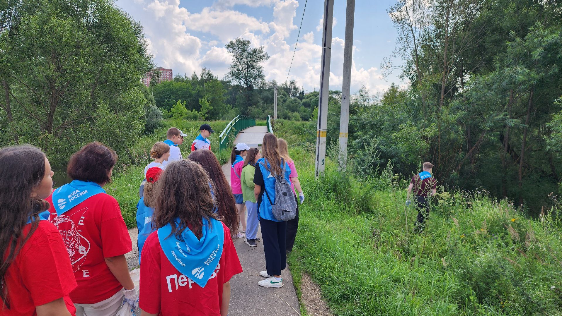 истра, вода россии, очистка берега,