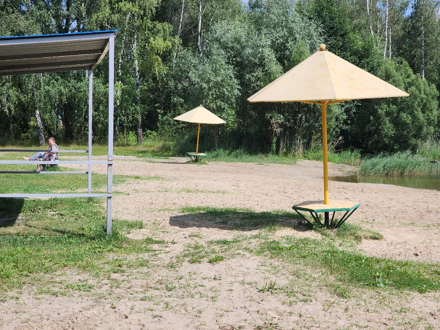 благоустройство 2025, купальный сезон, орехово-зуевский округ, давыдово,