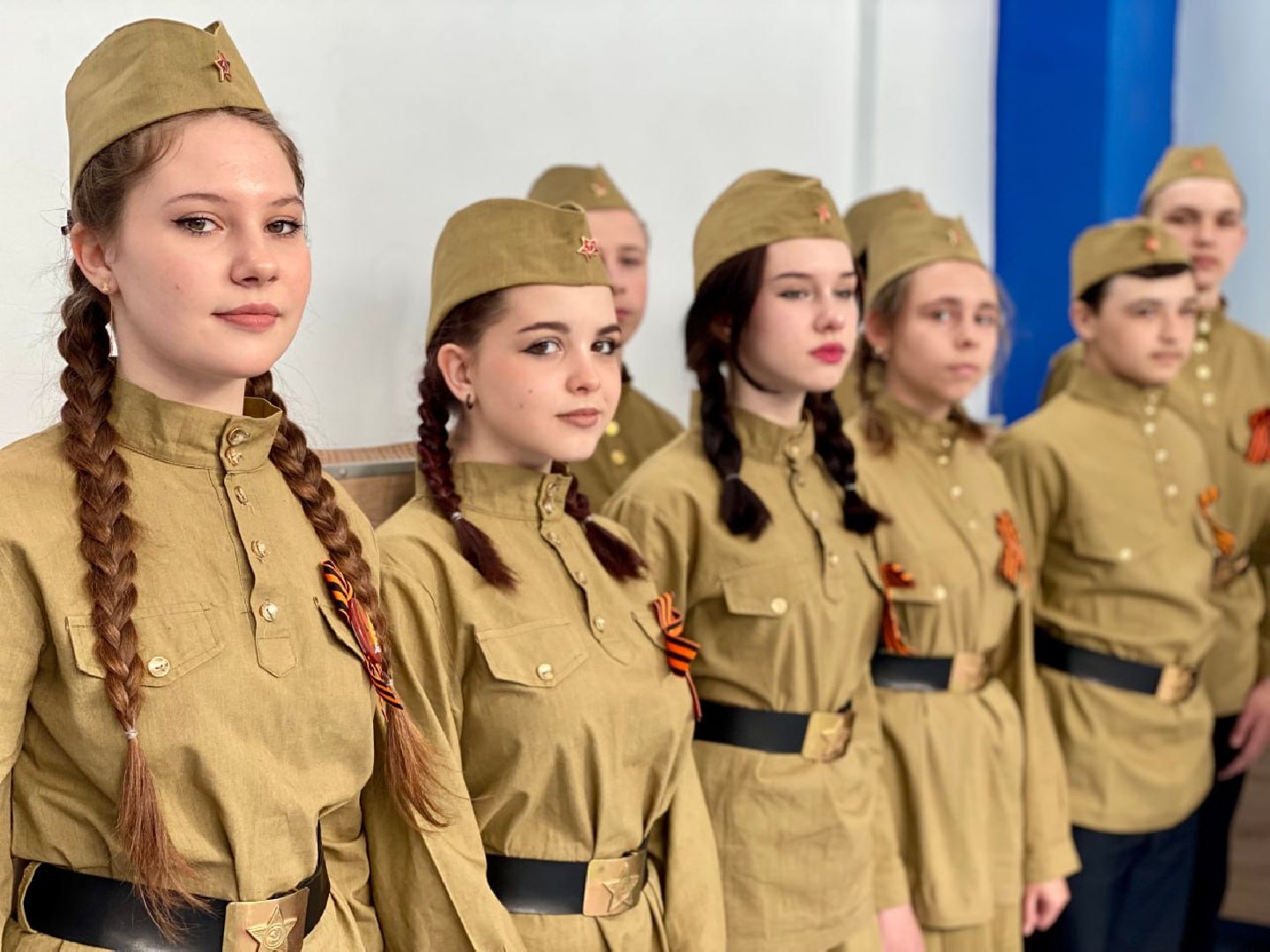 Шатура, Коробово, Лицей, строевая подготовка.