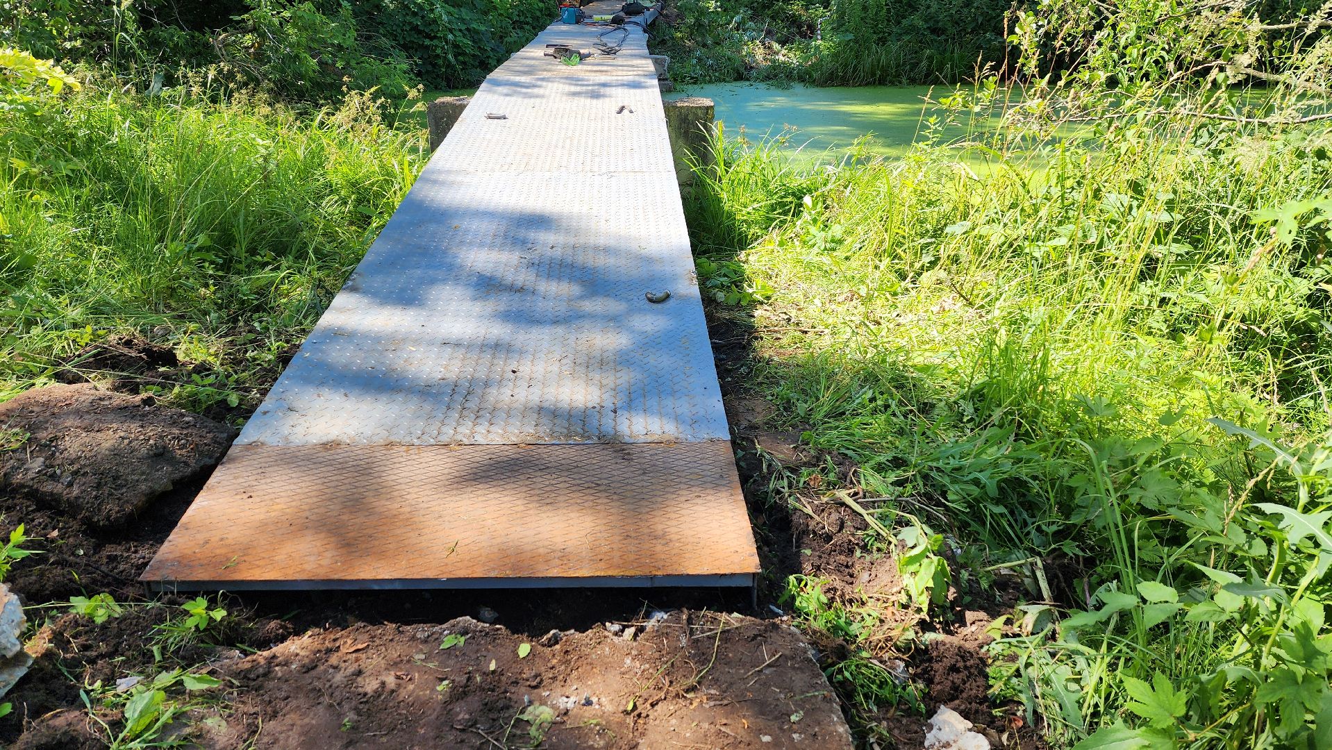 луховицы, пешеходный мост, благоустройство,