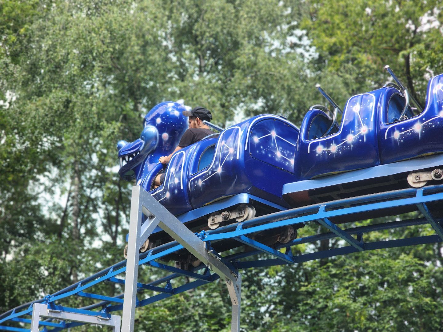 королёв, центральный городской парк , аттракционы,