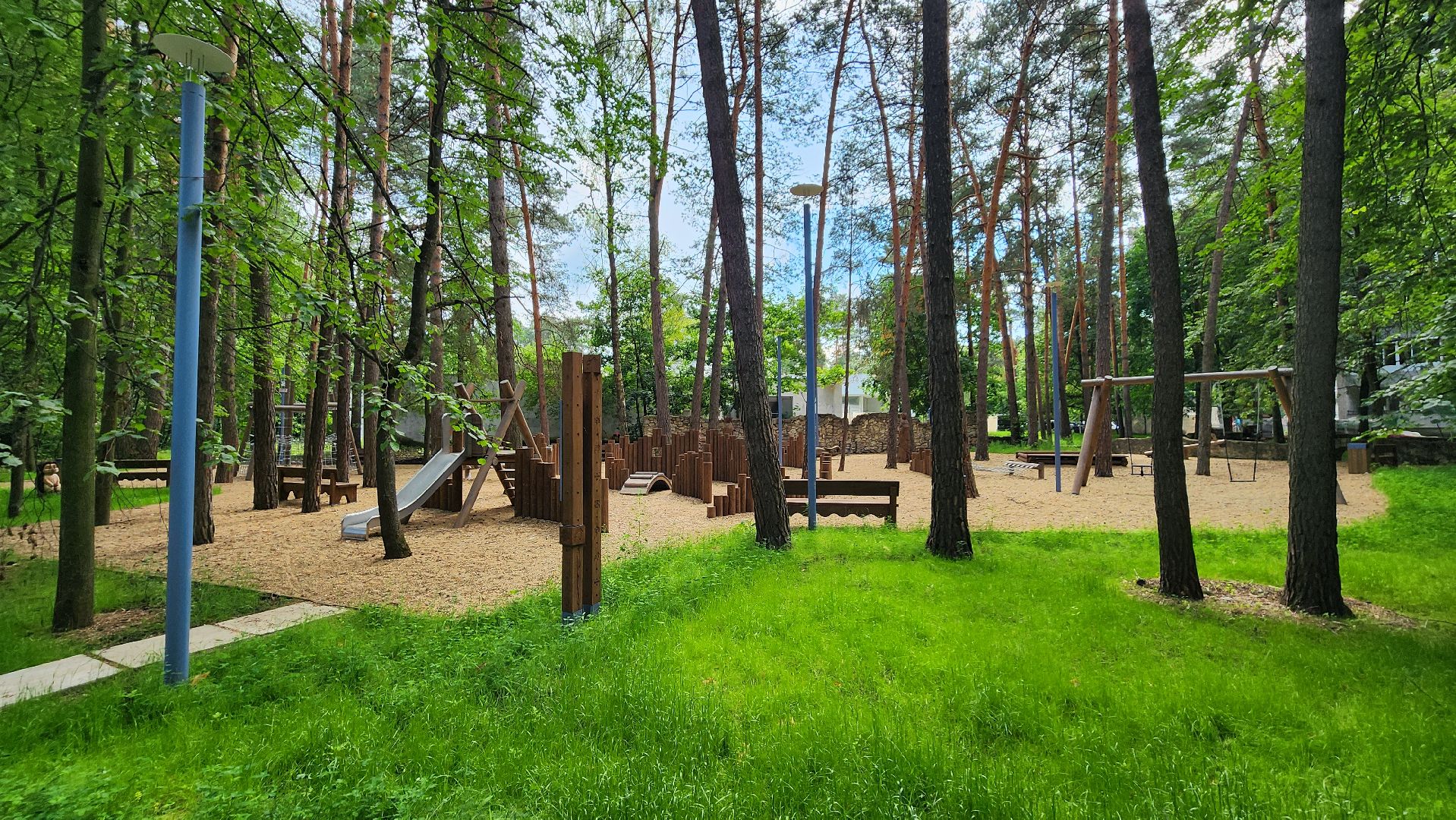 протвино, парк сказка, установка змея горыныча,