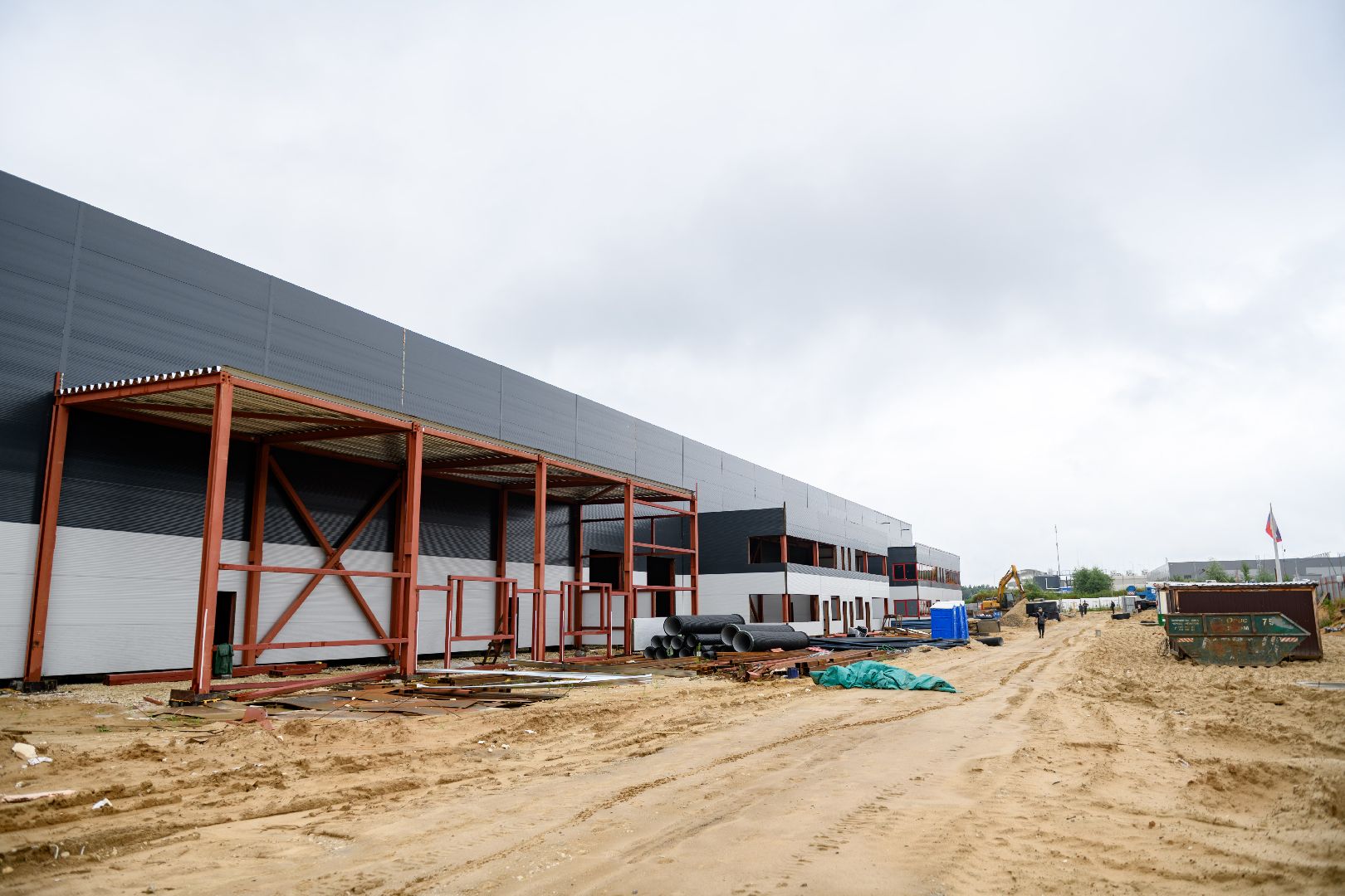 строительство, лыткарино, ю-лыткарино, индустриальный парк, light industrial, складские помещения, склады,