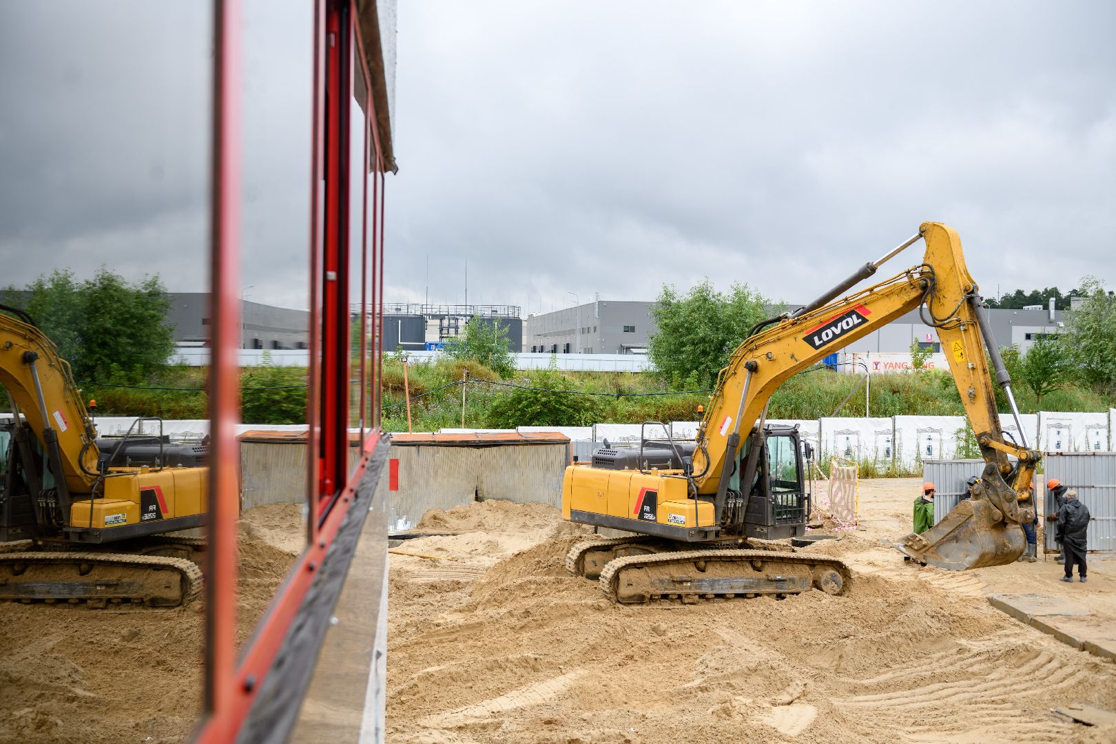 строительство, лыткарино, ю-лыткарино, индустриальный парк, light industrial, складские помещения, склады,
