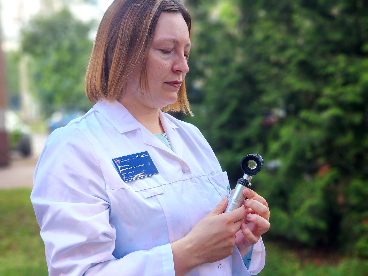 дубна, дубненская больница, день города, онколог, дерматоскопия, городок здоровья,