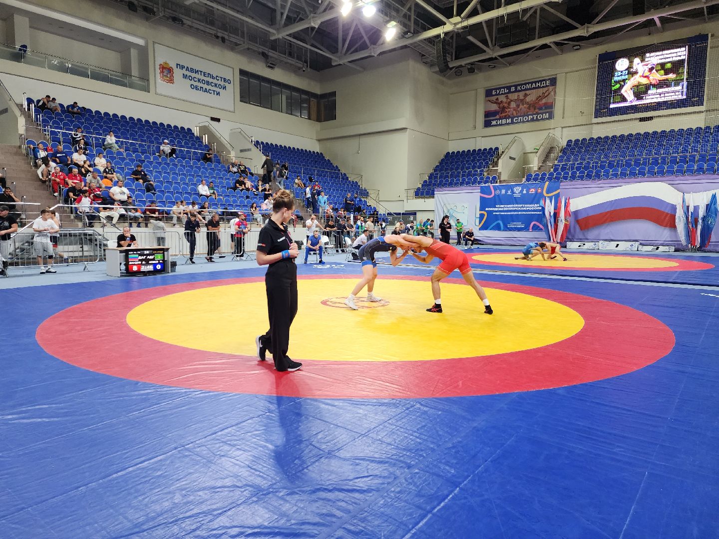 раменское, спорт, летняя спартакиада молодежи россии 2025, соревнования по вольной борьбе в спорткомплексе борисоглебский,