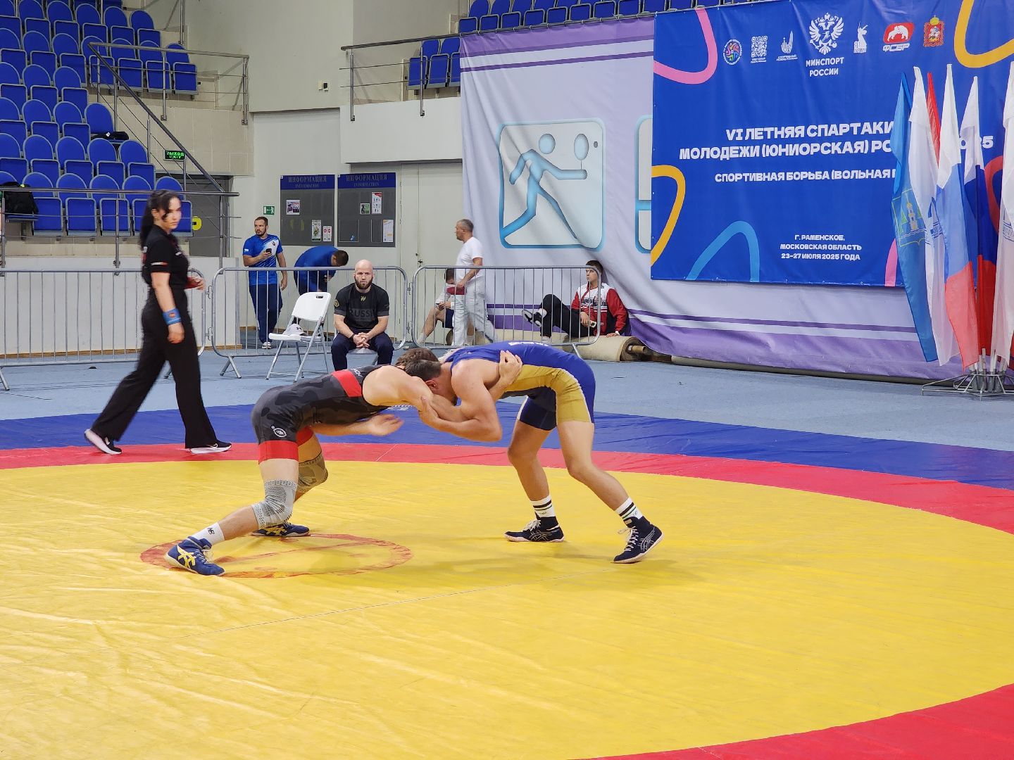 раменское, спорт, летняя спартакиада молодежи россии 2025, соревнования по вольной борьбе в спорткомплексе борисоглебский,