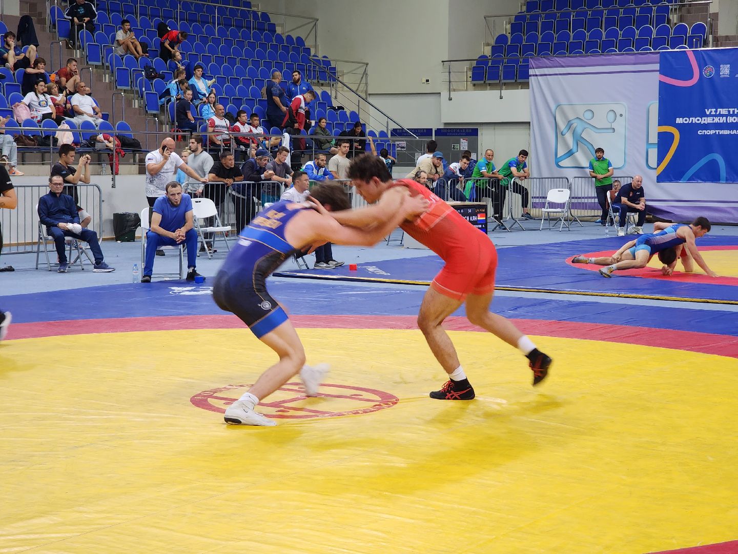 раменское, спорт, летняя спартакиада молодежи россии 2025, соревнования по вольной борьбе в спорткомплексе борисоглебский,