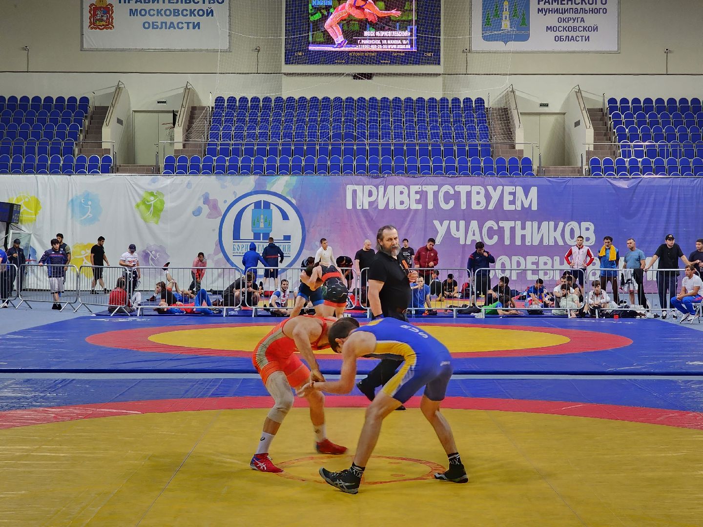 раменское, спорт, летняя спартакиада молодежи россии 2025, соревнования по вольной борьбе в спорткомплексе борисоглебский,