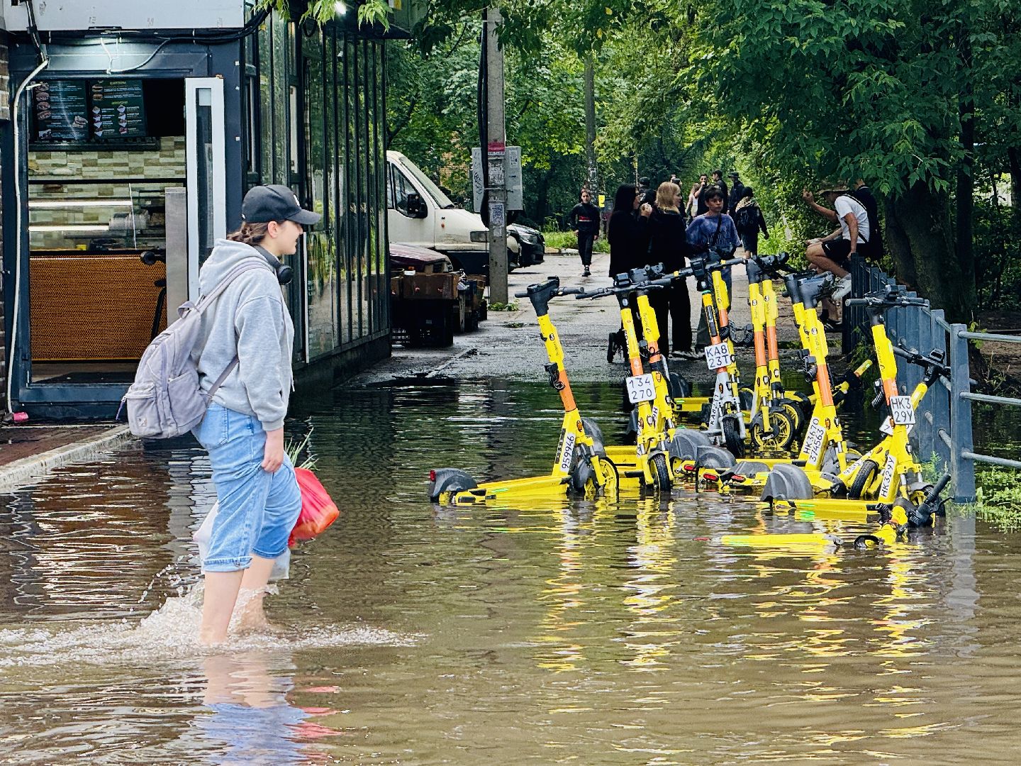 раменское, наводнение, подтопление, устранение последствий ливня, ливень, мбу содержание и благоустройство, последствия ливней,