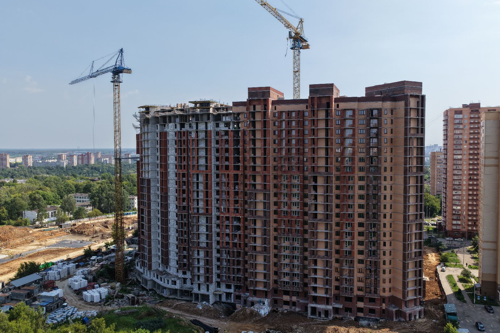 видео с коптера, долгострой, долгострой подольск,