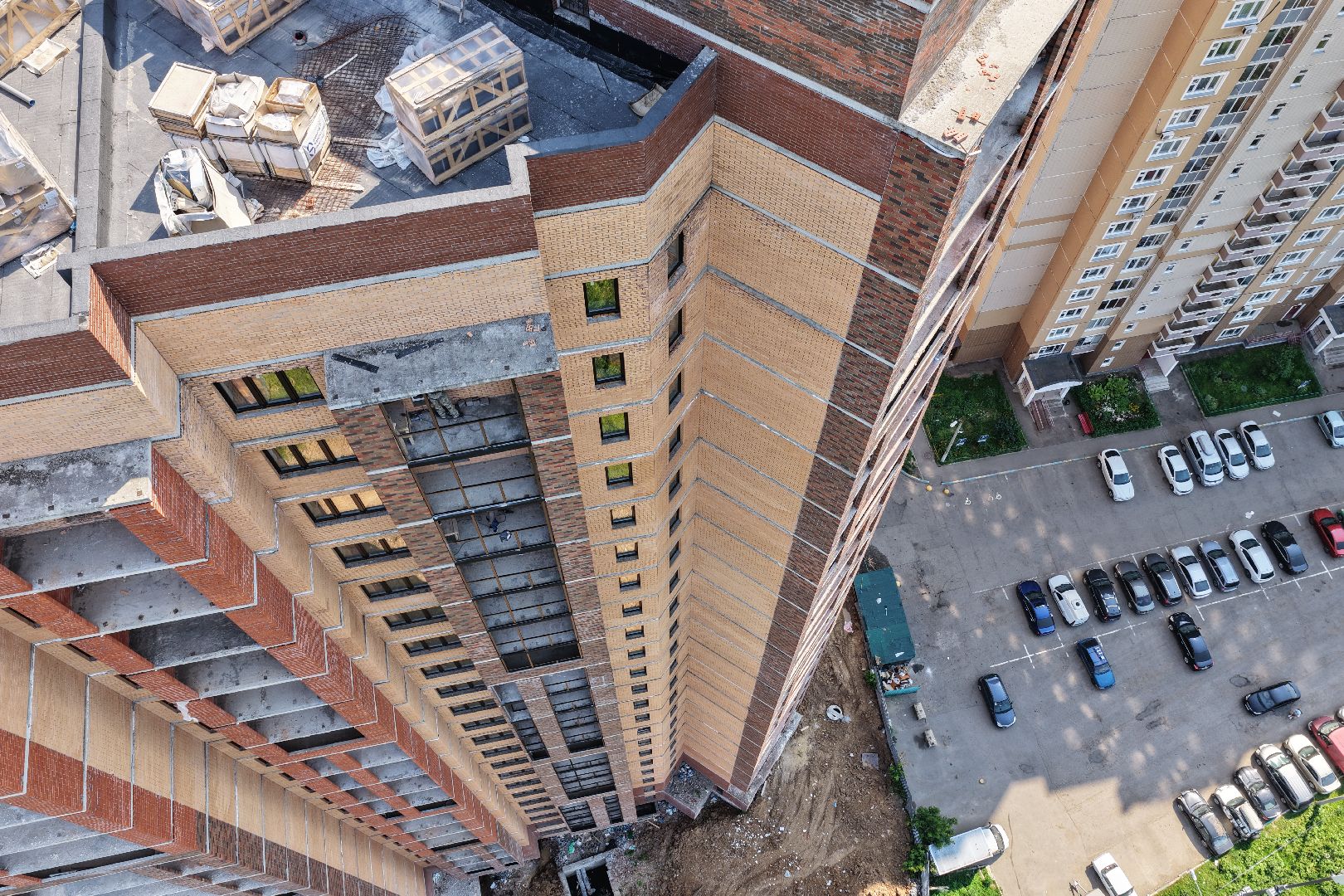 видео с коптера, долгострой, долгострой подольск,