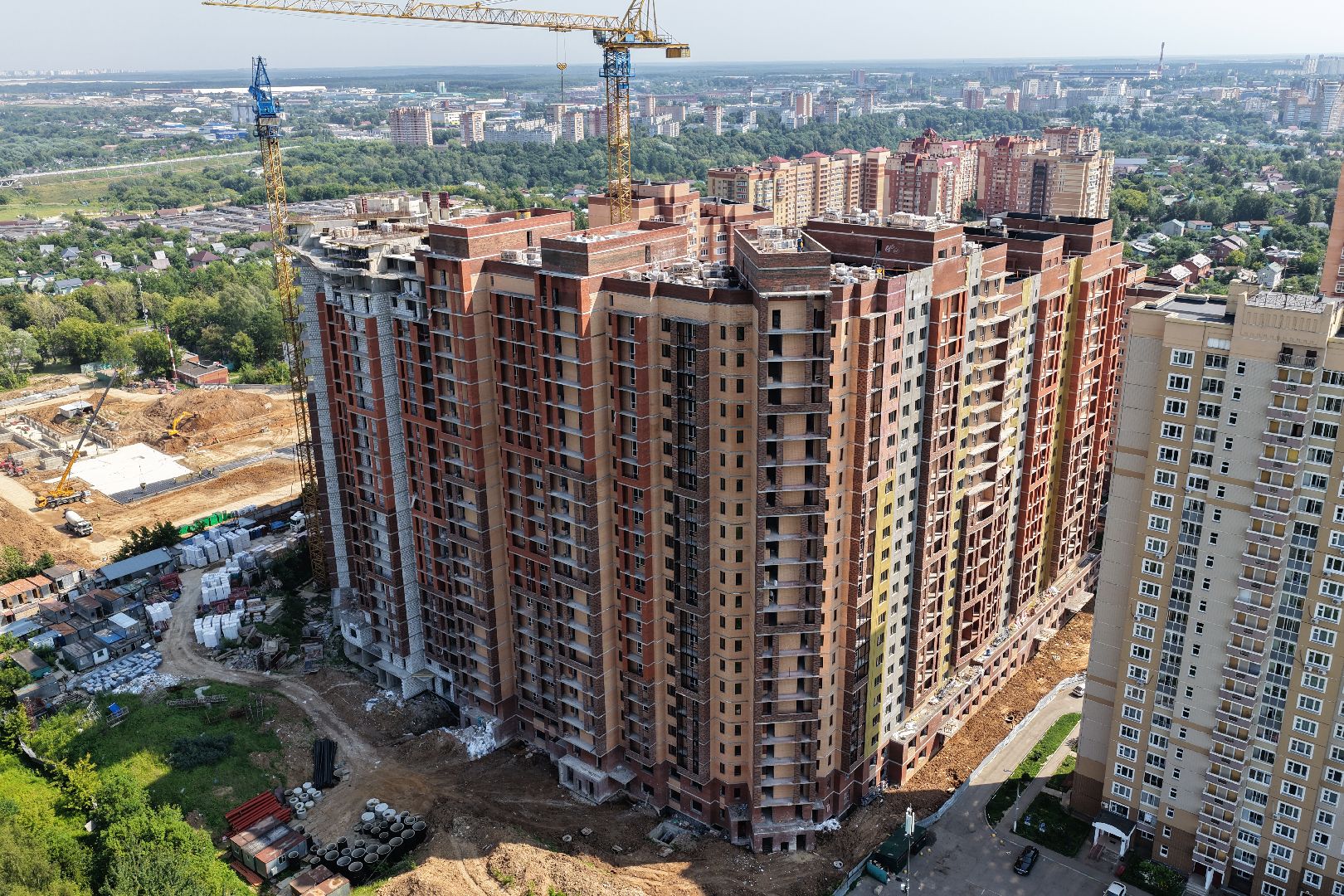 видео с коптера, долгострой, долгострой подольск,