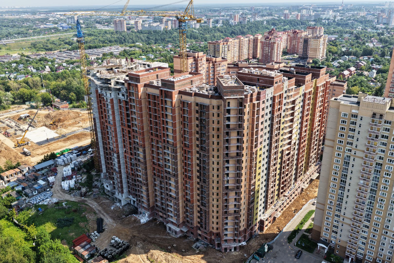 видео с коптера, долгострой, долгострой подольск,