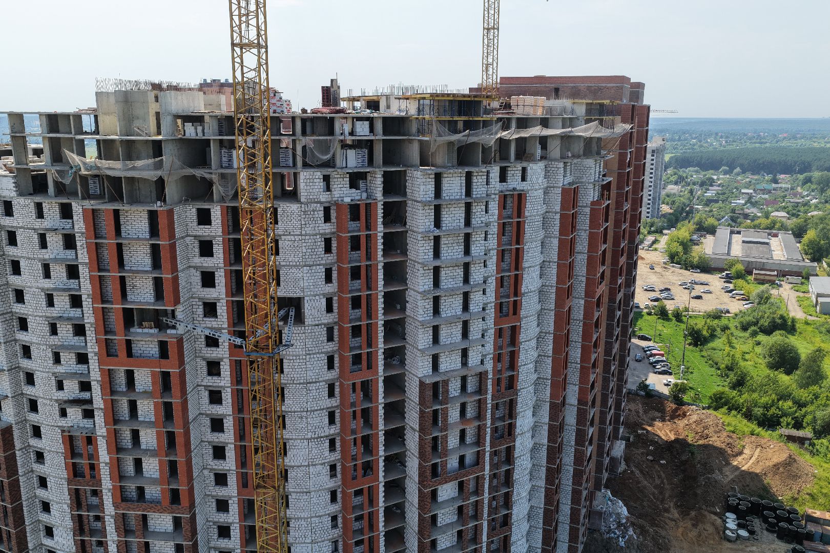 видео с коптера, долгострой, долгострой подольск,