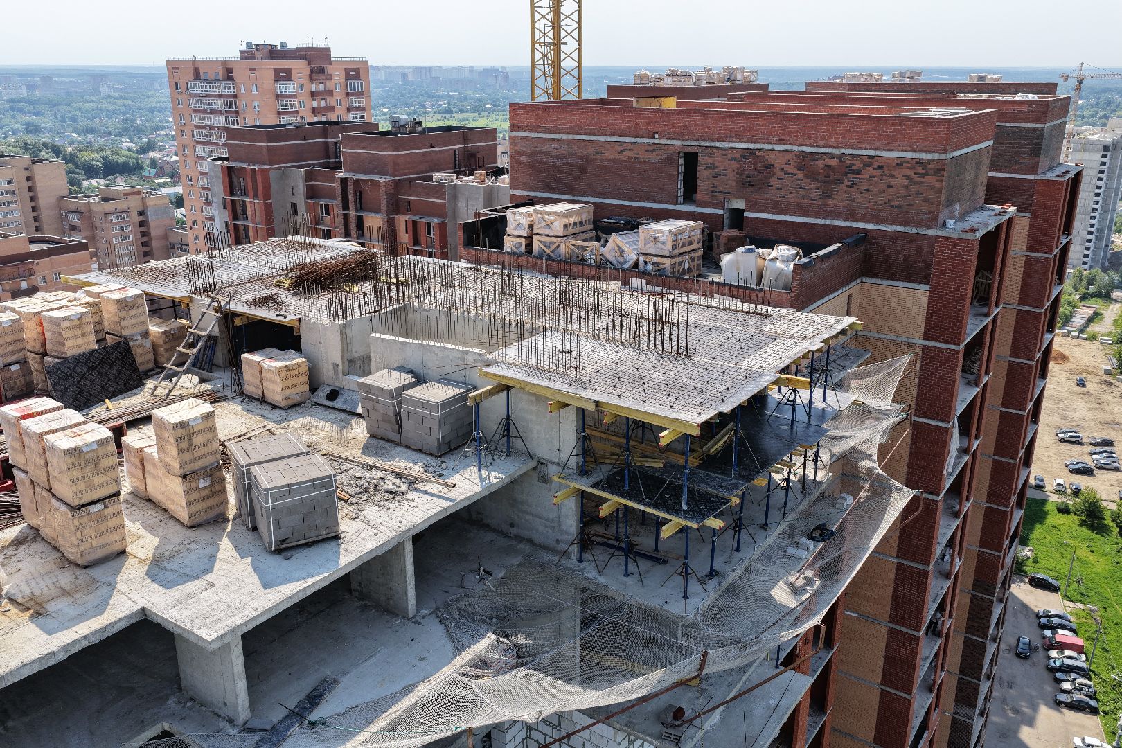 видео с коптера, долгострой, долгострой подольск,