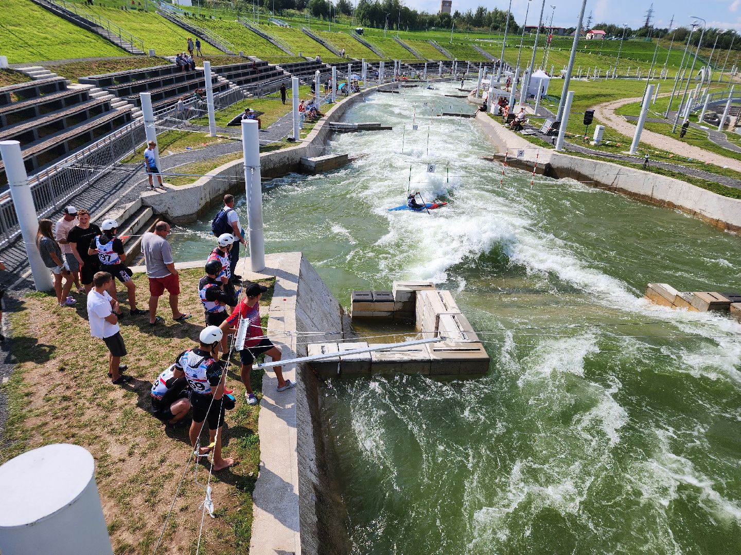 сергиево-посадский городской округ, гребной слалом, спорт, Соревнования по гребному слалому,