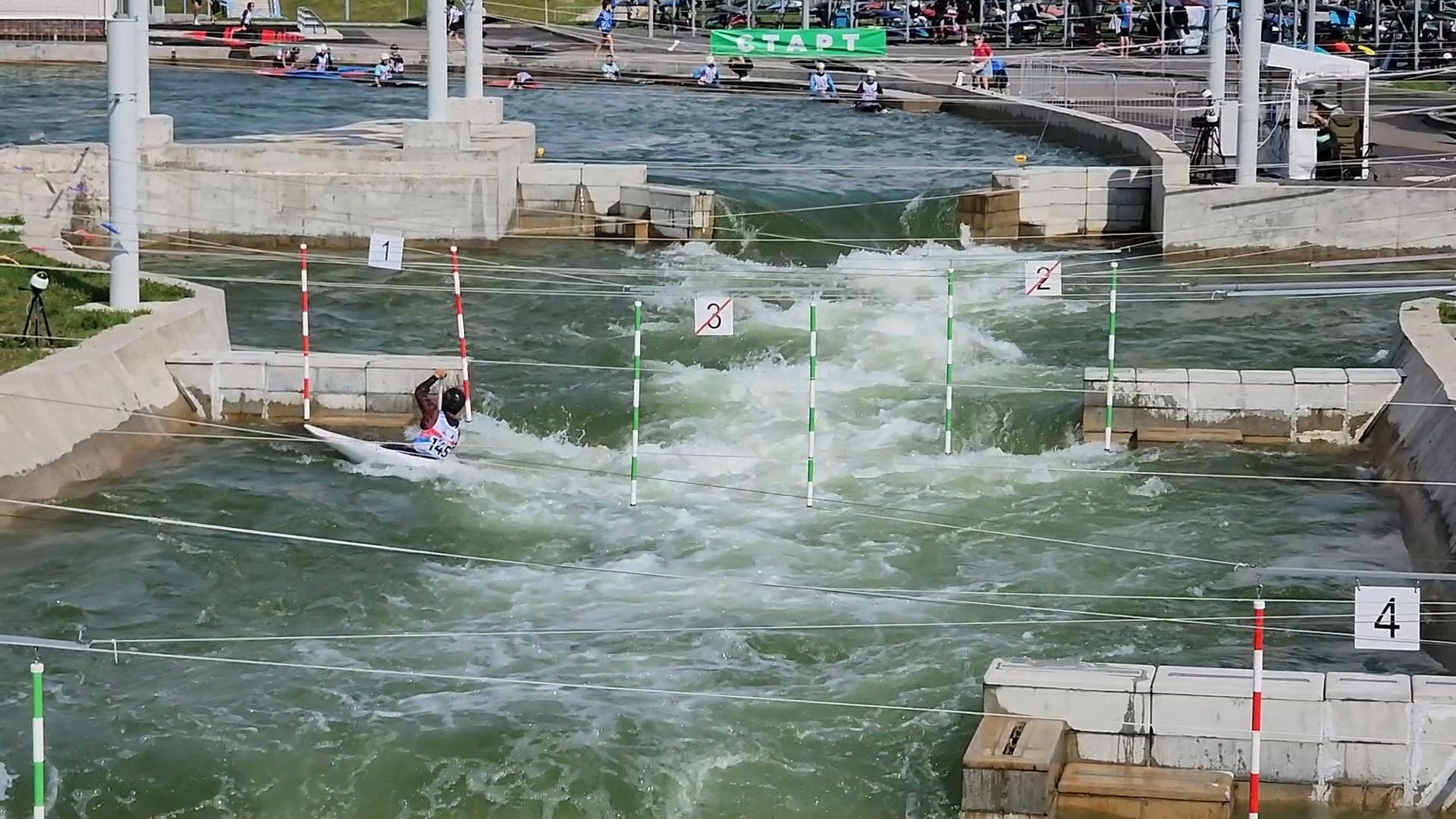 сергиево-посадский городской округ, гребной слалом, спорт, Соревнования по гребному слалому,