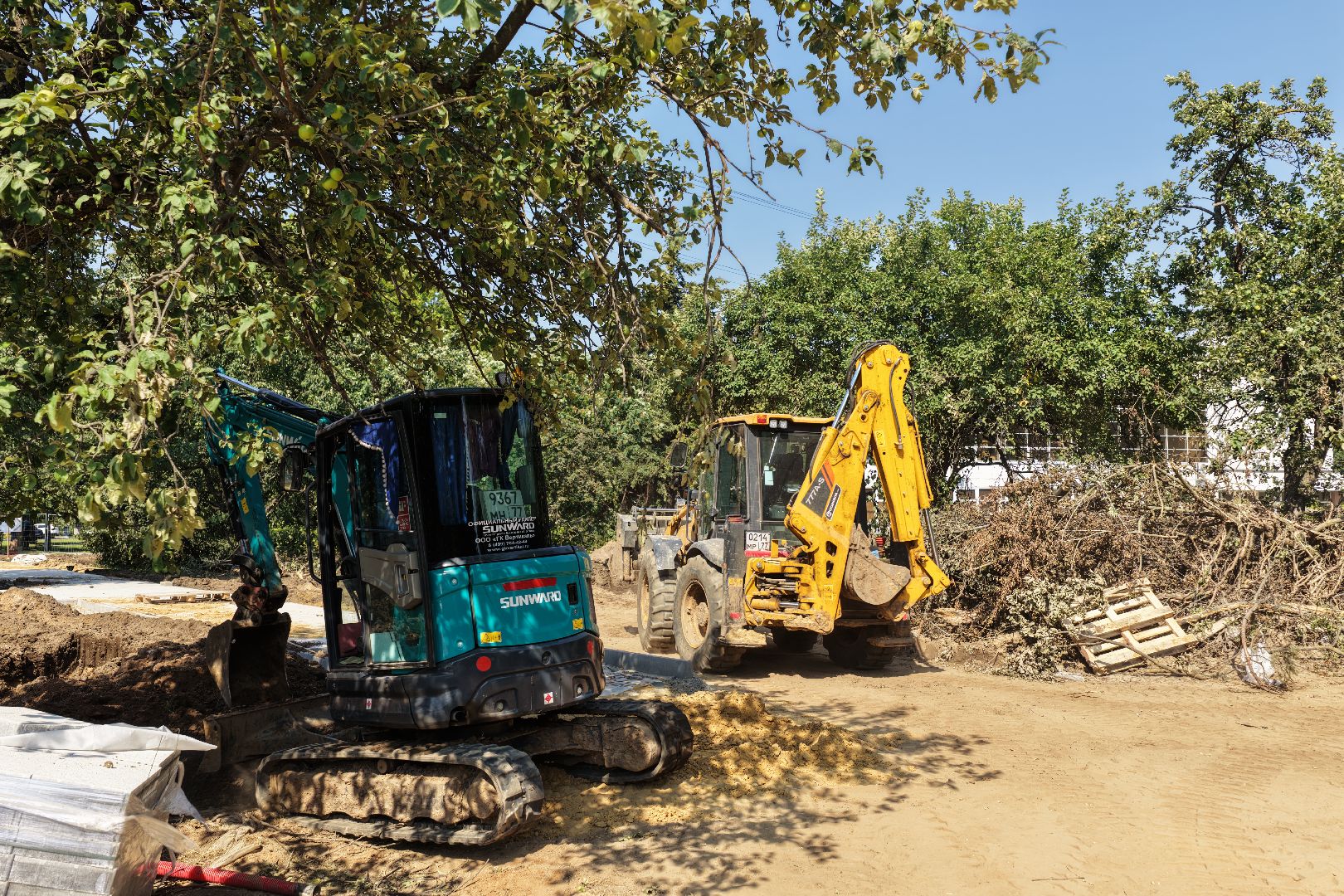 видео с коптера, сквер пушкина, благоустройство подольск,